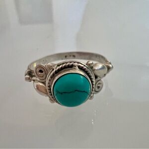 Turquoise Sterling Silver Ring